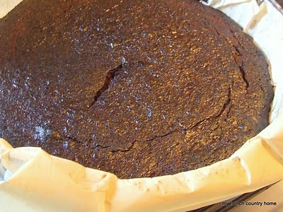 cake out of the oven