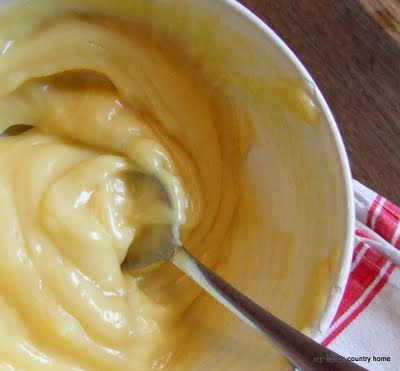 finished homemade mayonnaise 