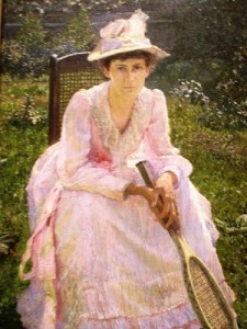 Otto Henry Bacher (American painter, 1856–1909) Portrait of Mary Holland