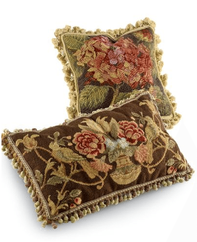 aubsusson style cushions