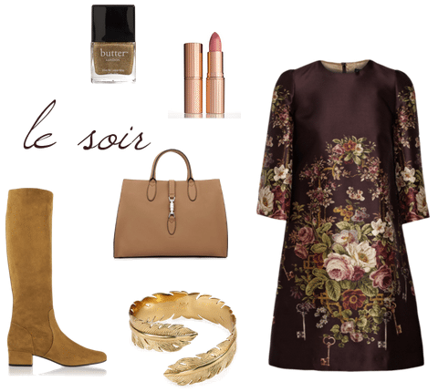 evening wear in paris