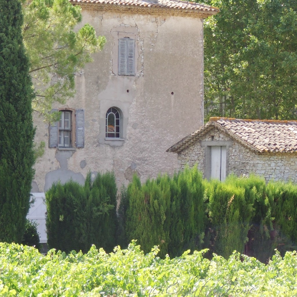 old bastide, the traditional square homes of the south of France