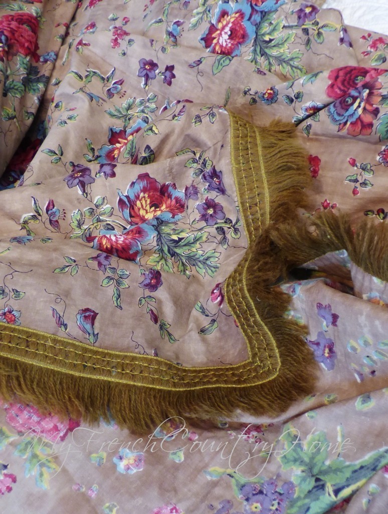 collecting antique French textiles - MY FRENCH COUNTRY HOME