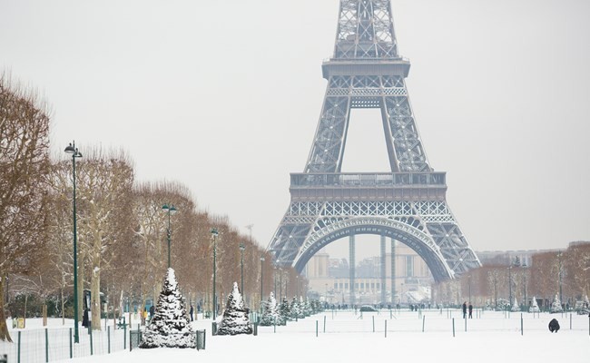 Paris Wedding Proposal Winter