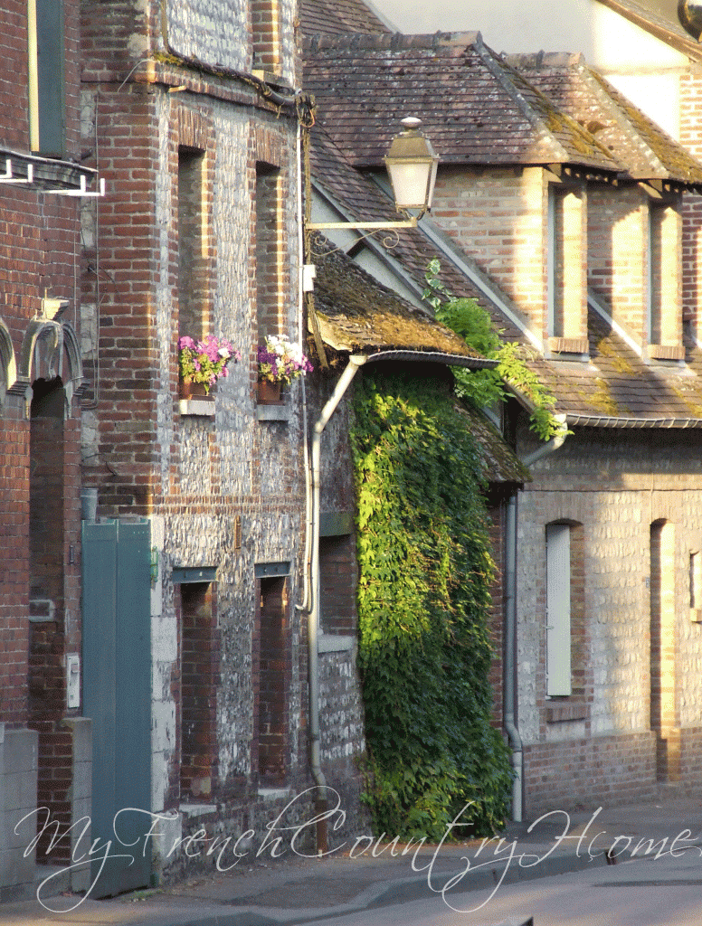 traditional architecture in Normandy, northern France