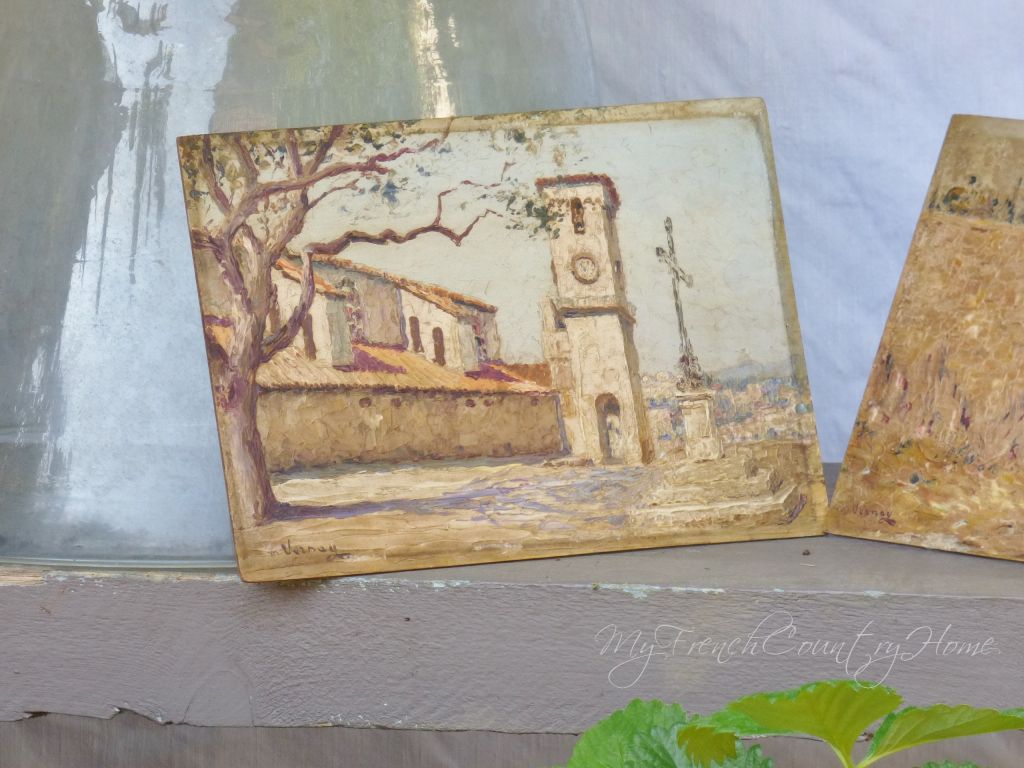 painting of cannes, south of france