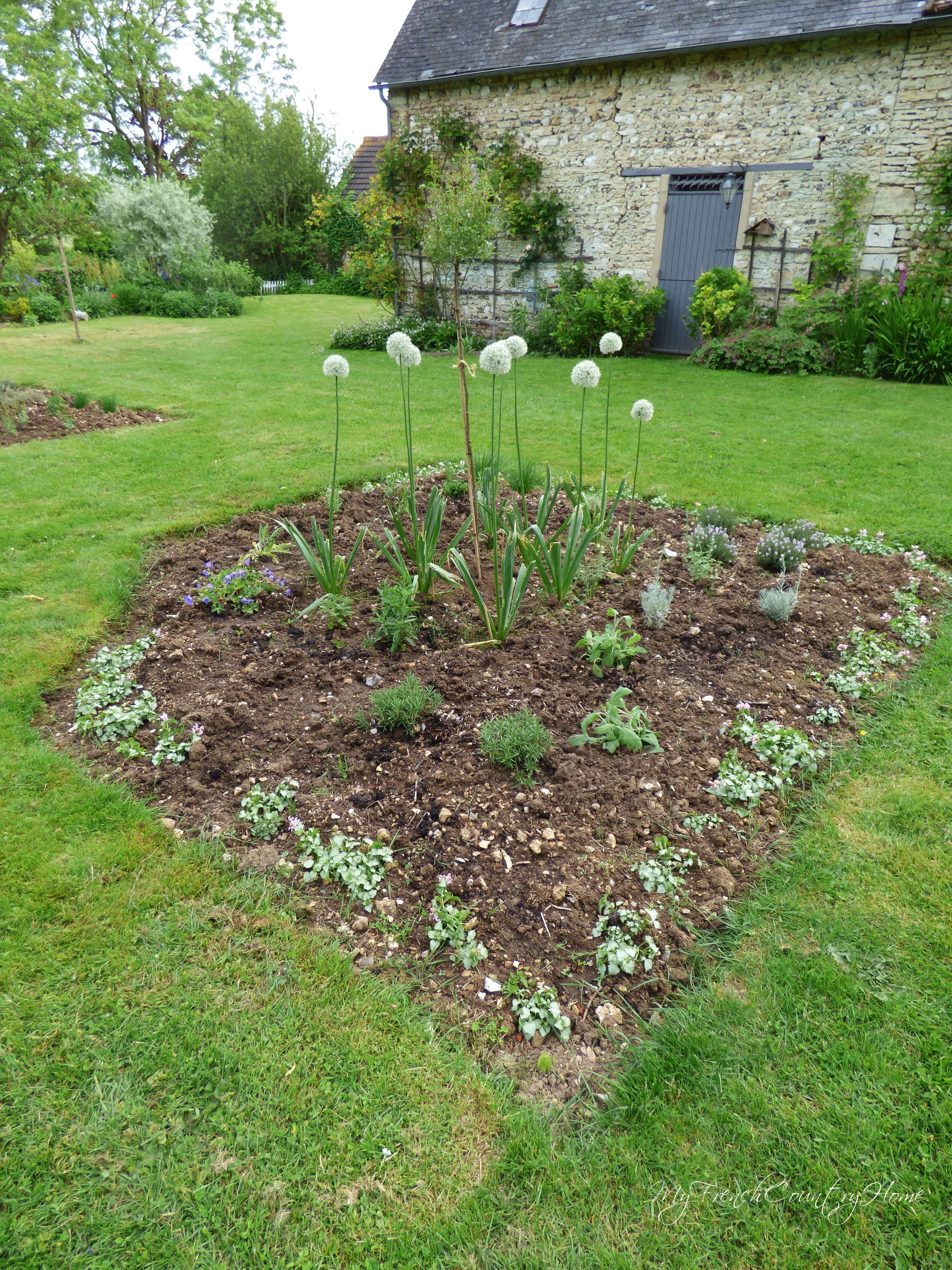 detail parterre bed