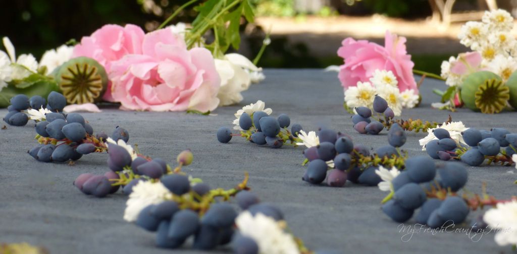 repeat pattern of flowers arranged on cloth