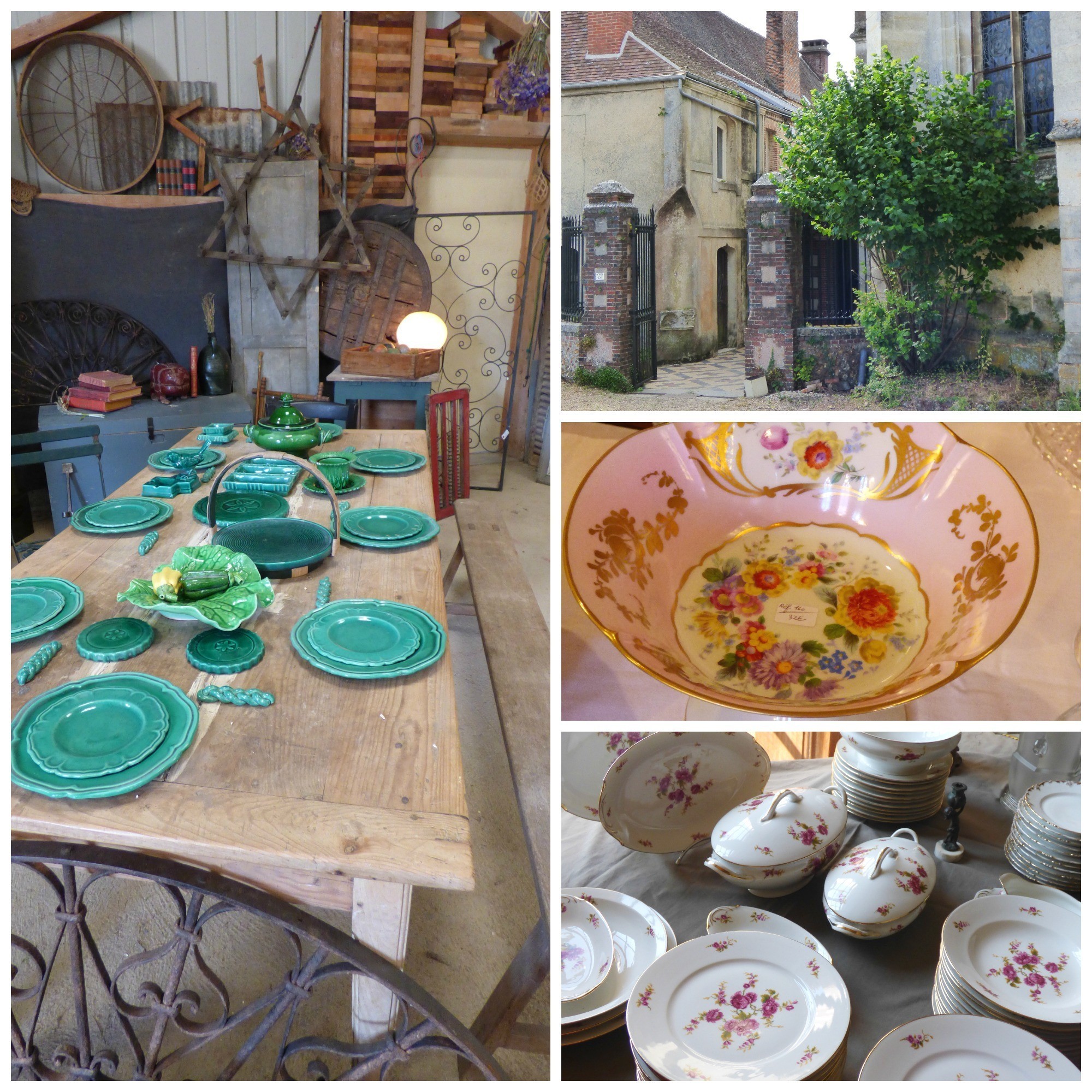 details from brocante buying tour
