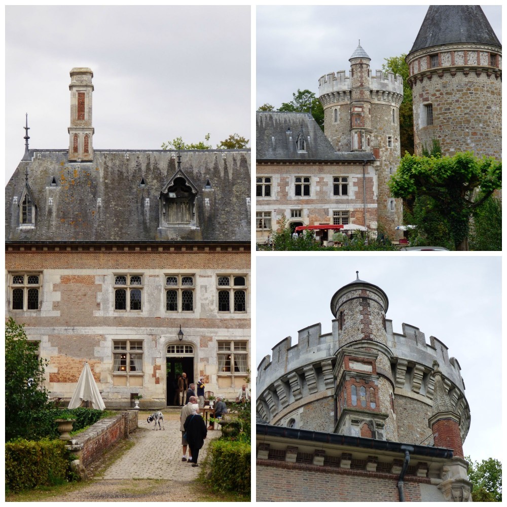 chateau condé sur iton, normandy