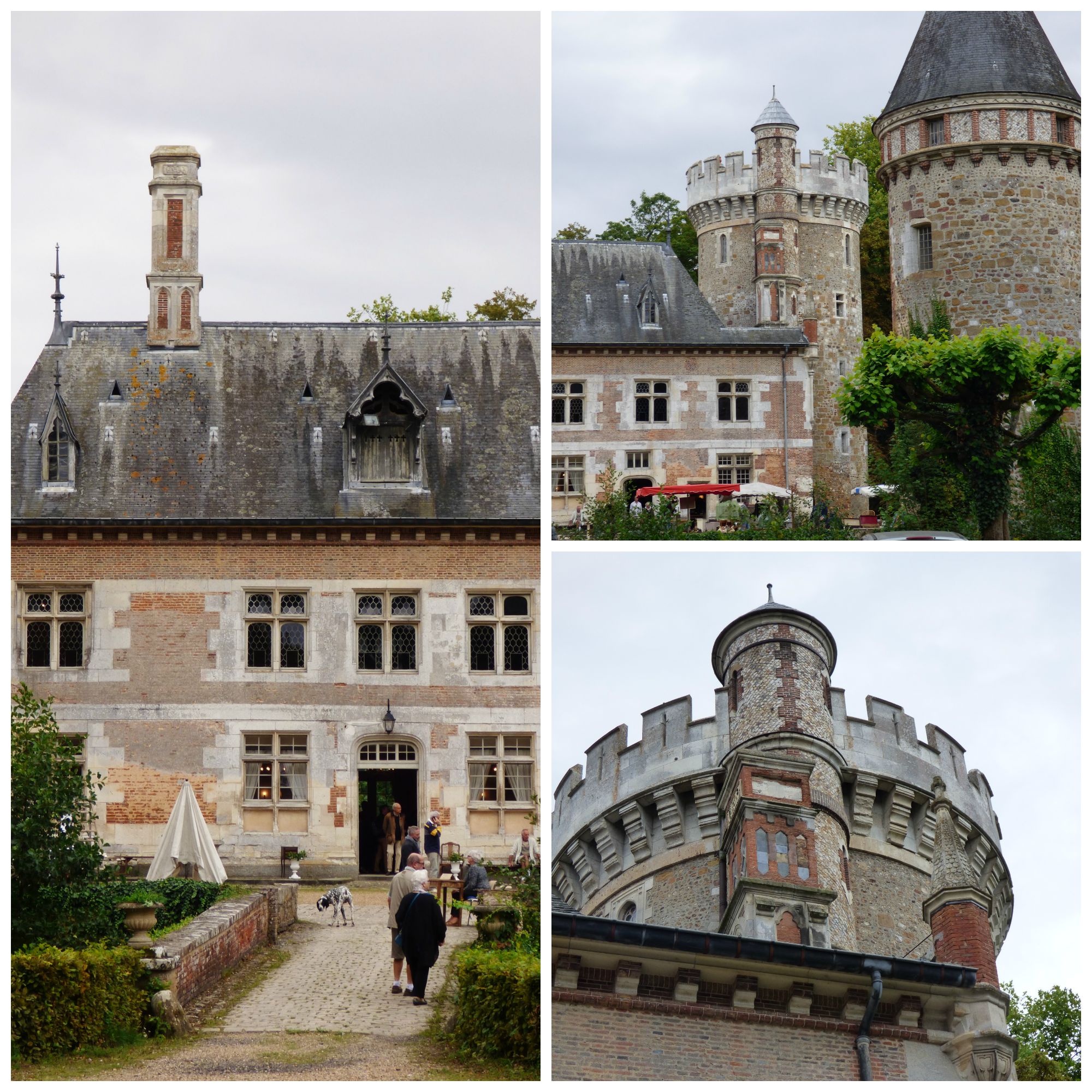 chateau condé sur iton, normandy