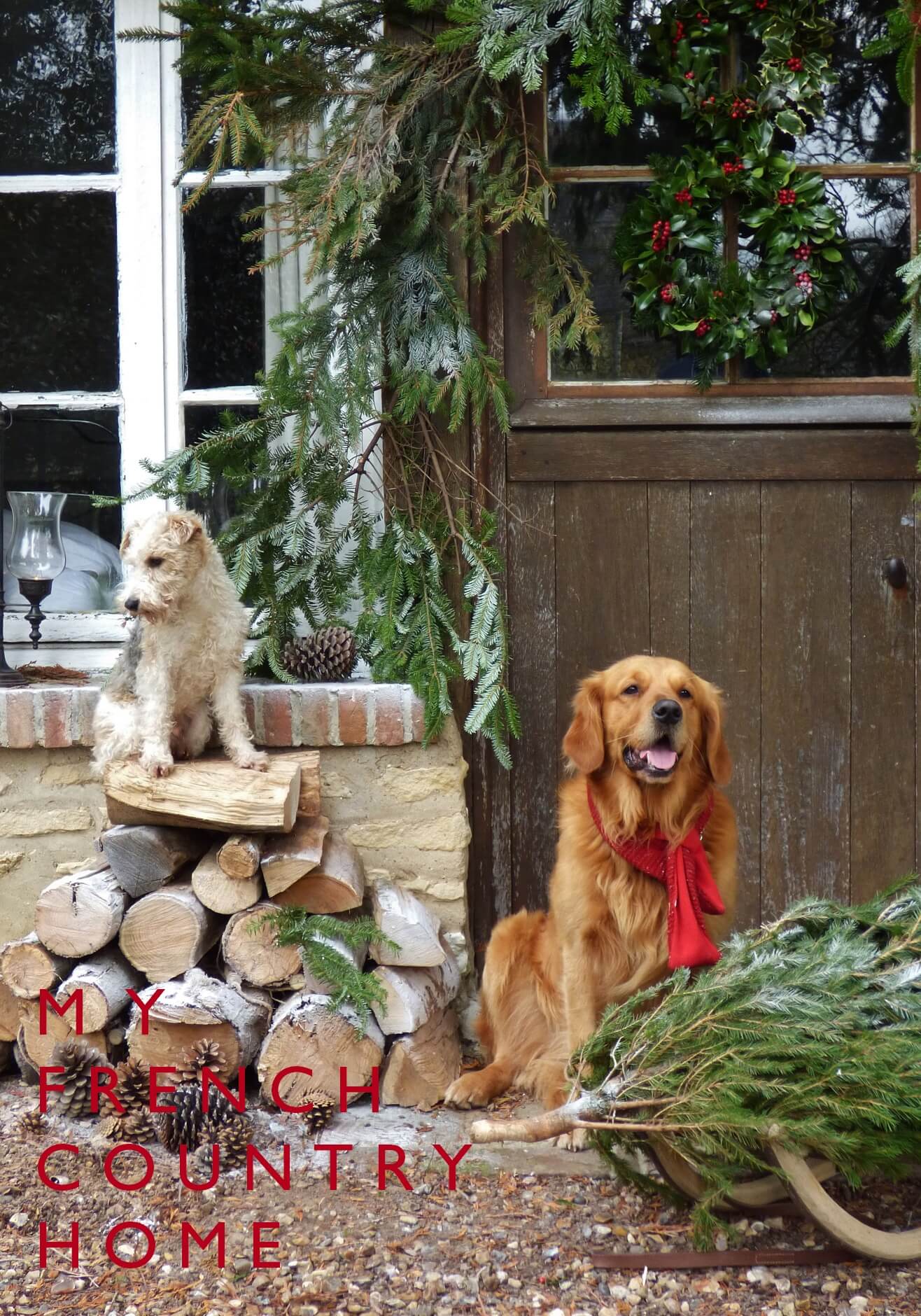 gibson and ghetto wishing happy chirstmas from normandy