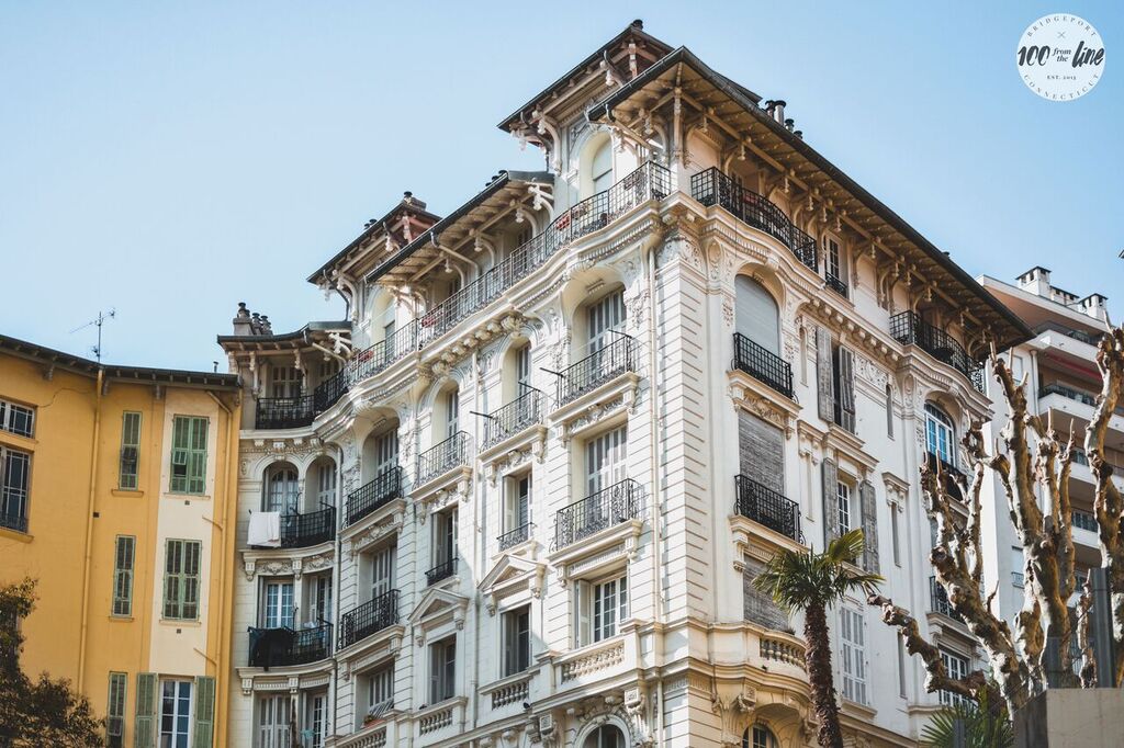 tall building in nice cote dazur