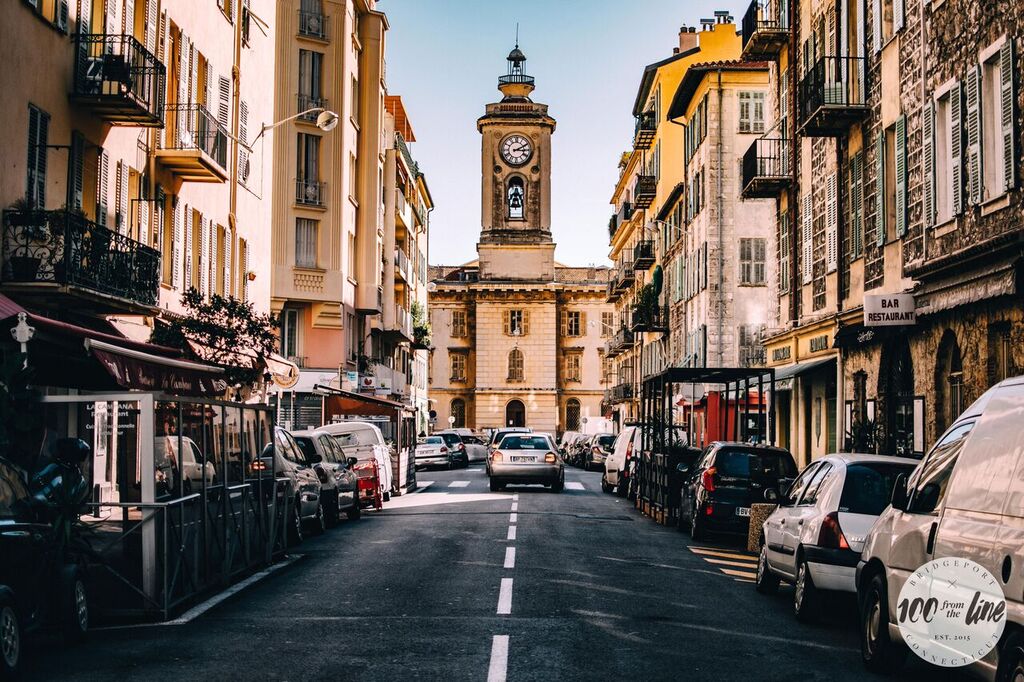 street view in Nice, cote d'azur