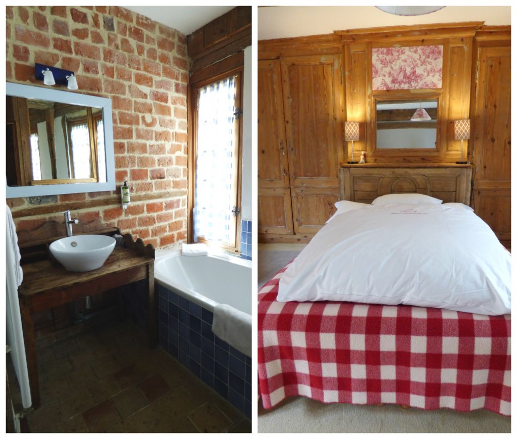 bedrom and bathroom