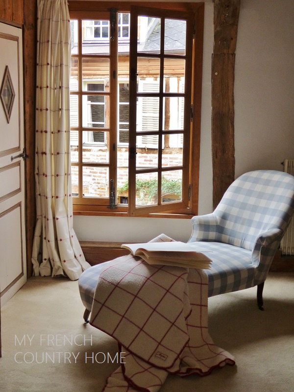 daybed in front of a window