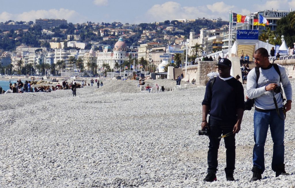 beach at nice cote dazur
