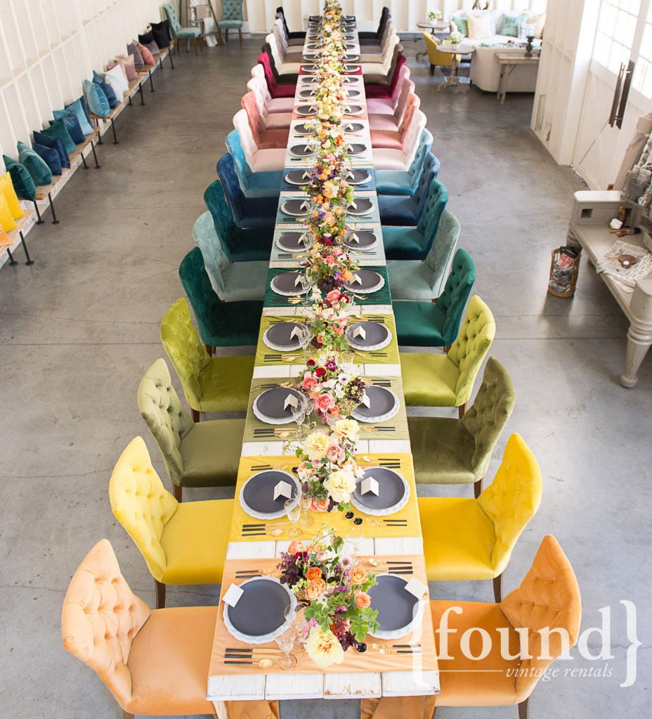 table styled by Jeni Maus of Found Rentals,