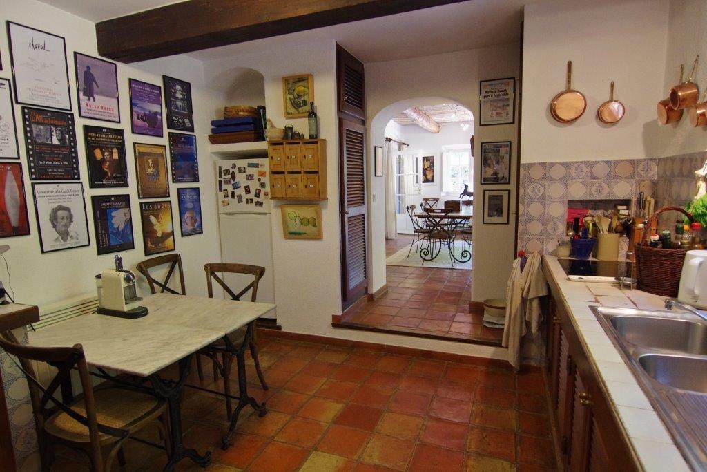 kitchen in french house