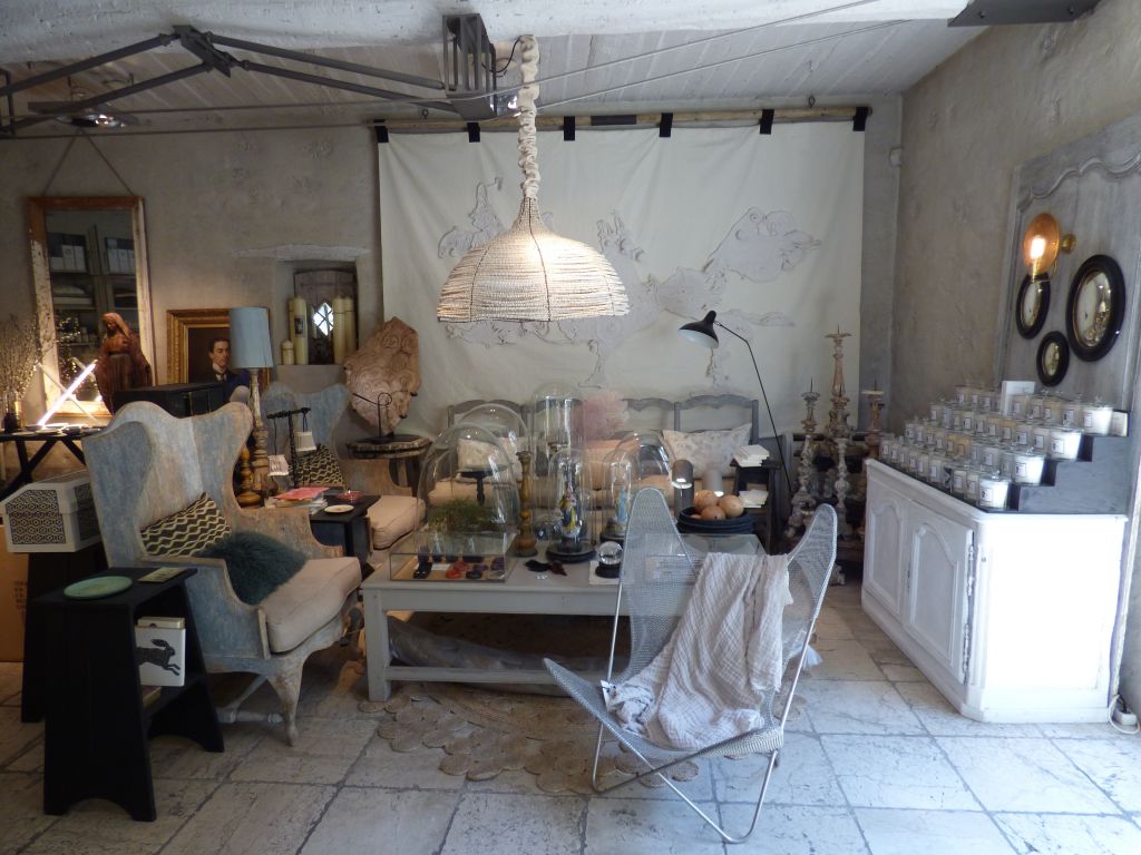 interior of home decor store La Maison de Charrier