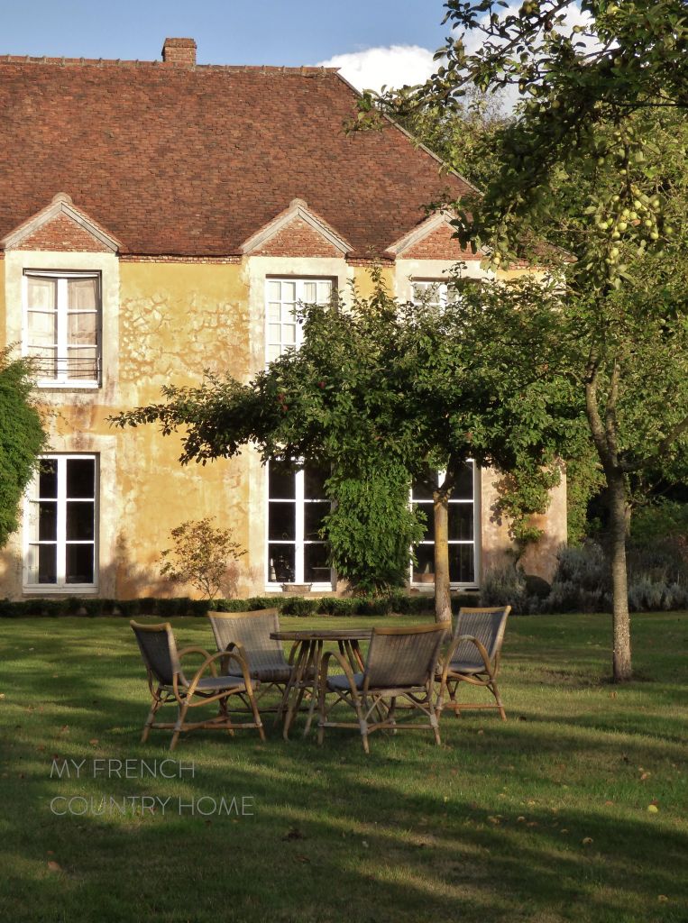 facade of french house