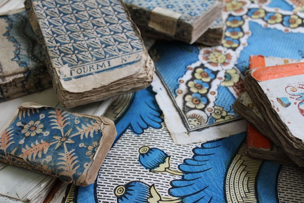 hand coloured paper antoinette poisson