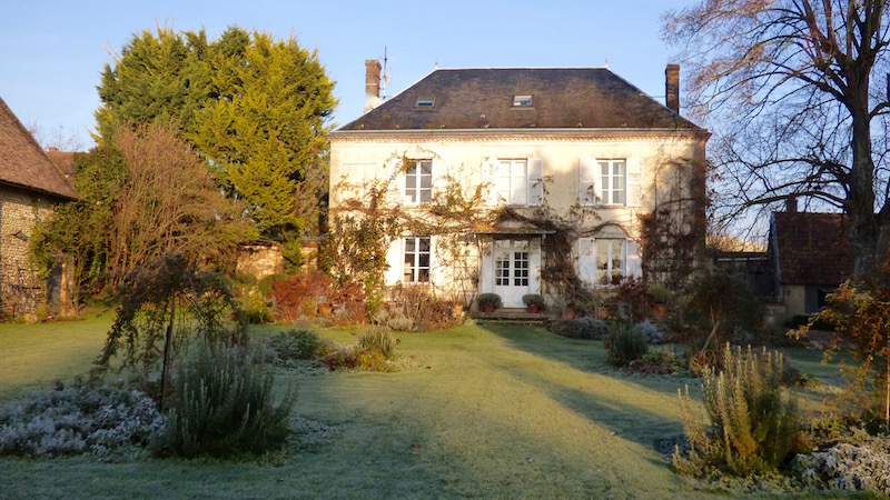 house and garden at my french country home