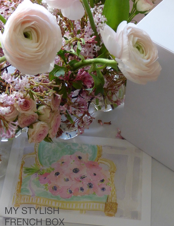 watercolour in my stylish french box