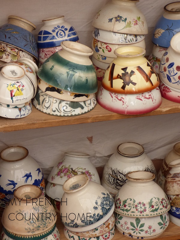 antiques at the chatou brocante fair