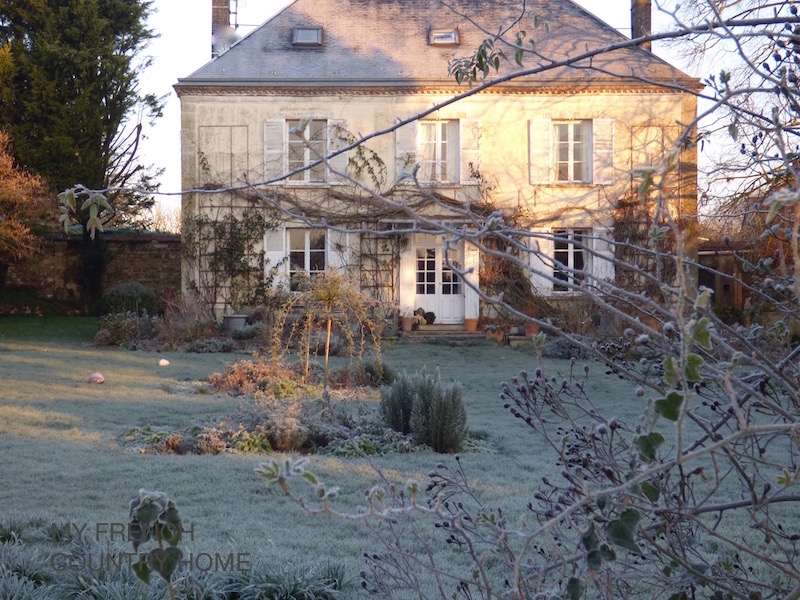house and garden at my french country home