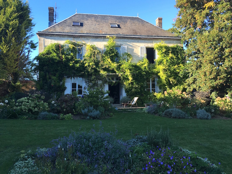 house and garden at my french country home