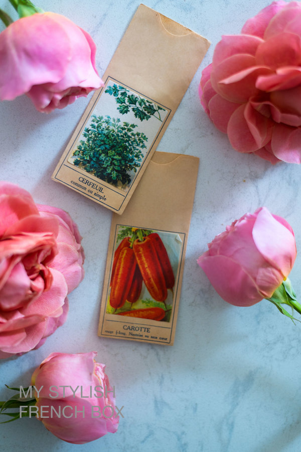 contents of the May edition of My Stylish French Box by Sharon Santoni