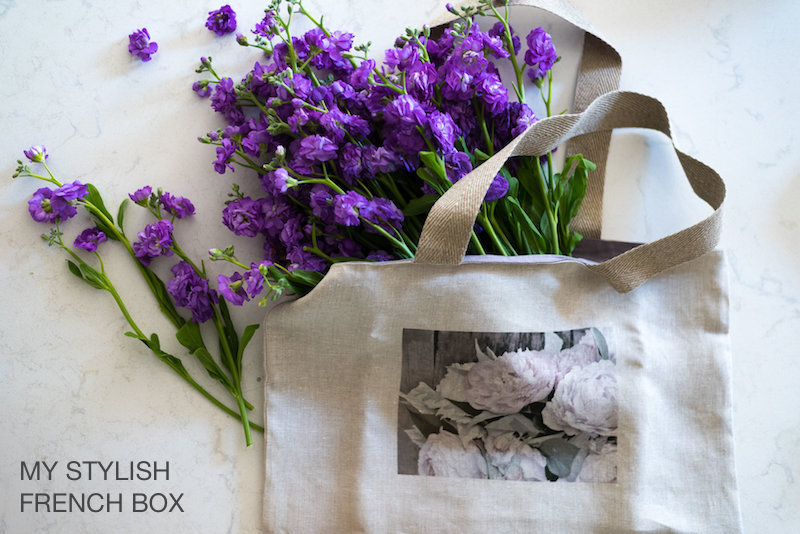 contents of the May edition of My Stylish French Box by Sharon Santoni