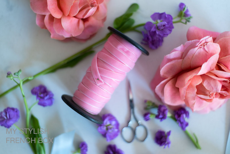 contents of the May edition of My Stylish French Box by Sharon Santoni