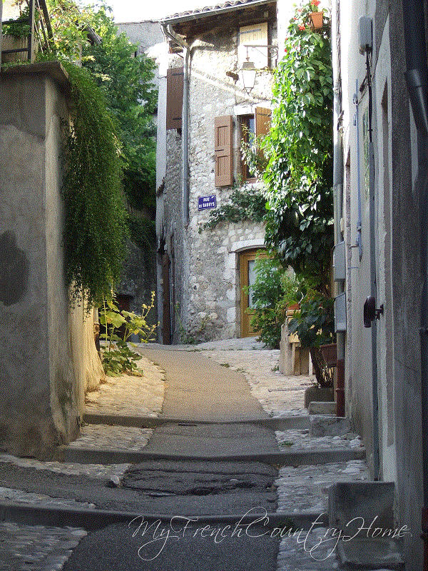 street in french town