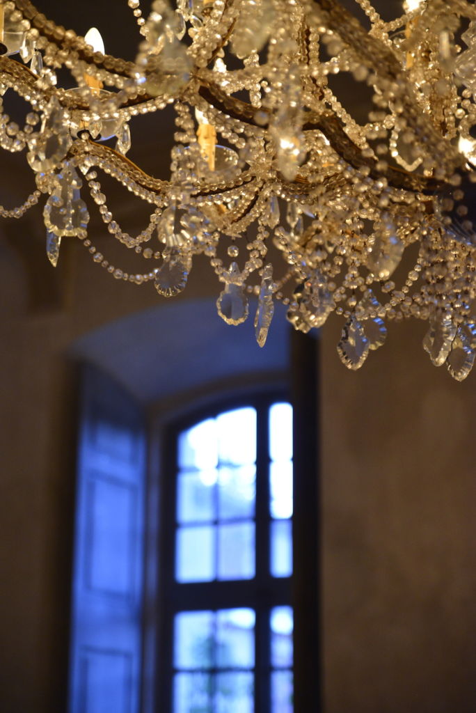 entrance hall chateau de moissac, south of france