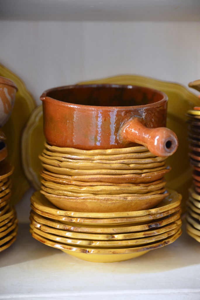 tableware chateau de moissac, south of france