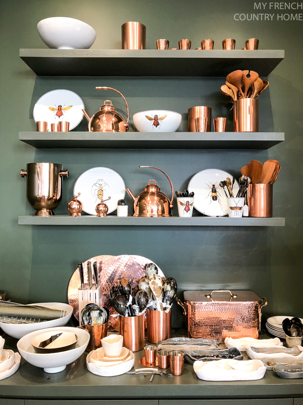 Copper and ceramics -Maison du Bac- MY FRENCH COUNTRY HOME