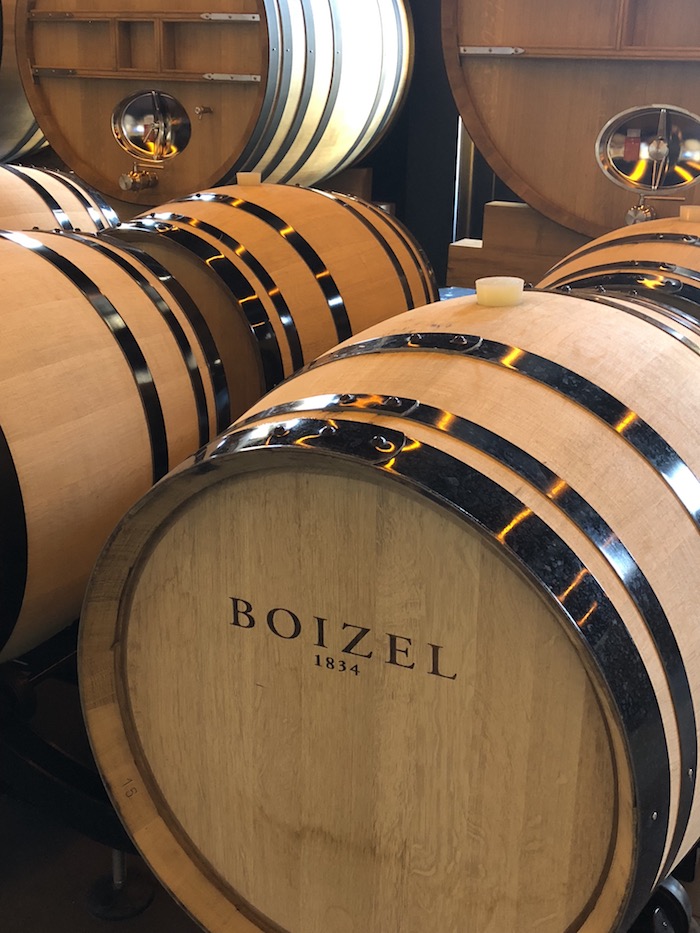 champagne barrels boizel