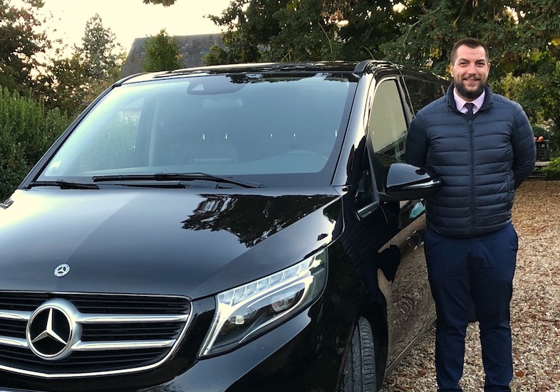 chauffeur and car my french country home