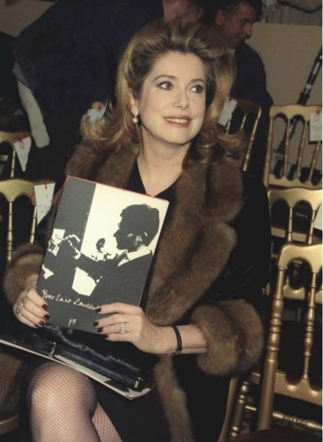 catherine deneuve and yves saint laurent- MY FRENCH COUNTRY HOME