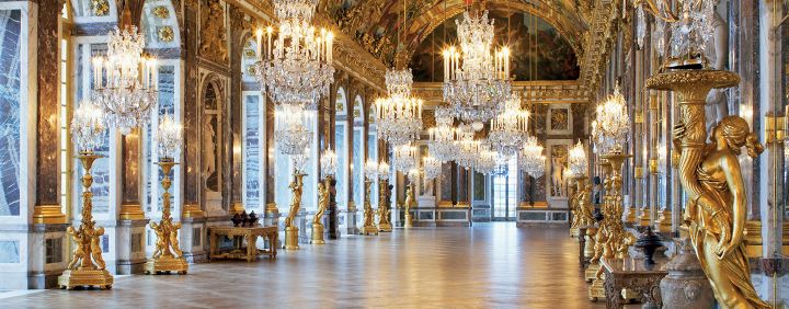 Hall of Mirrors at the Versailles Palace