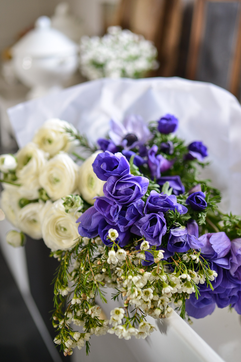 blue and white flowers- blue and white for our may box- MY FRENCH COUNTRY HOME