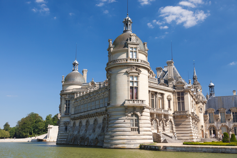 The outside of Chateau de Chantilly outside of Paris | Grand Opening of the newly Remodeled 19th century apartments | My French Country Home