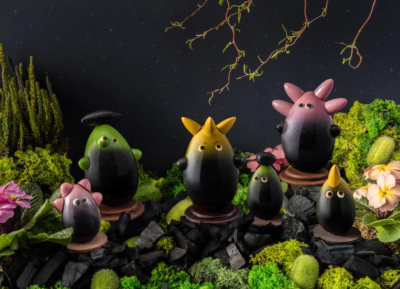 Mythical creations made out of chocolate for Easter