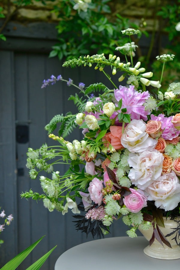 bouquet of mixed summer flowers