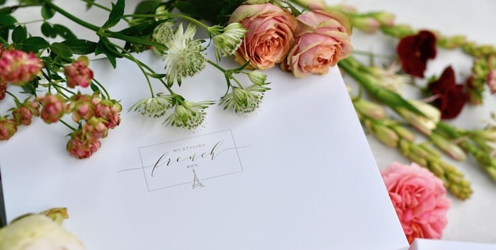 summer flowers with my stylish french box