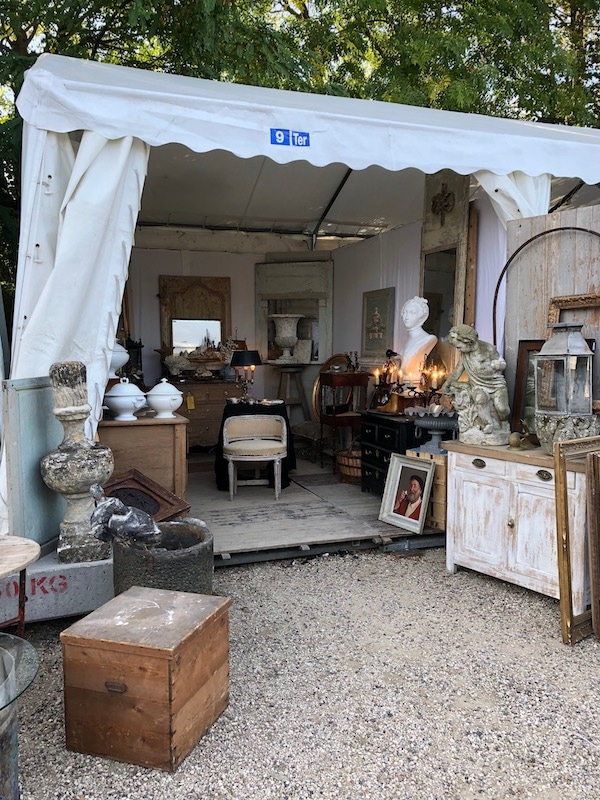 One of the Stands at the French Antique Fair at Chatou
