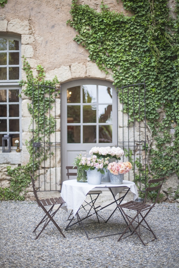 Retreat in Provence | My French Country Home | at Chateau de Moissac outside in Provence