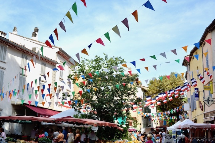 market day in the village